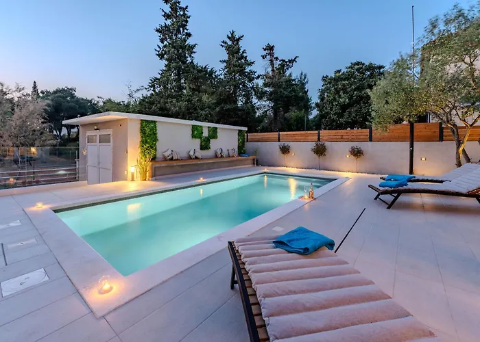 B&d For The Complete Pleasure Of Vacation !heated! Private Pool! Oasis In The Center Of Zadar, 100m From The Sea Вилла *